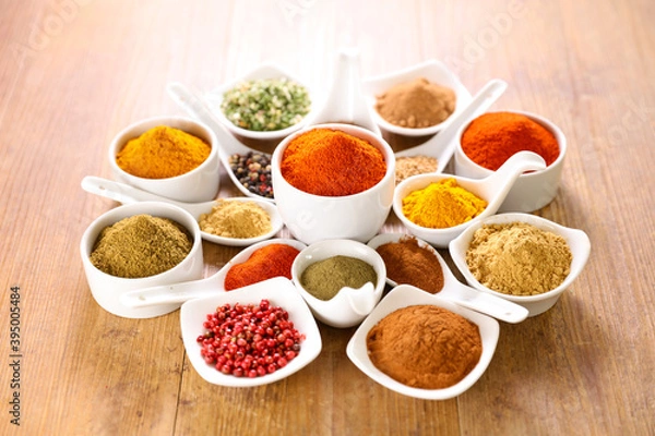 Obraz various of spices and herbs