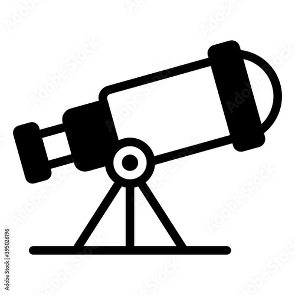 Obraz 
Prediction concept, icon of research equipment 
