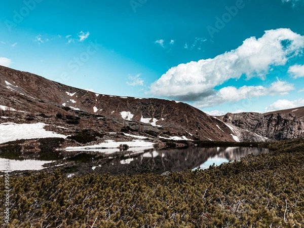 Obraz snow covered mountains