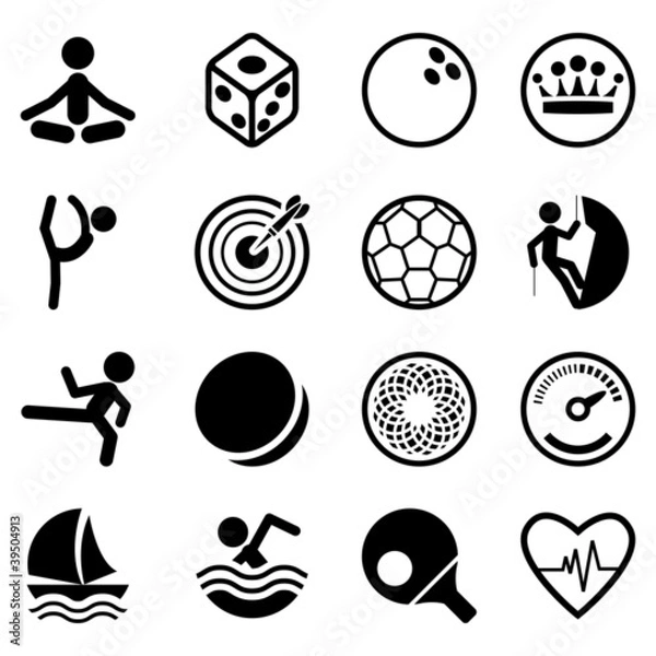 Obraz Sport Icon Set