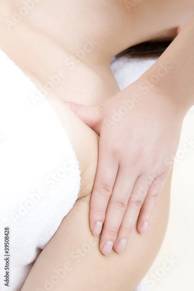 Fototapeta エステを受ける女性