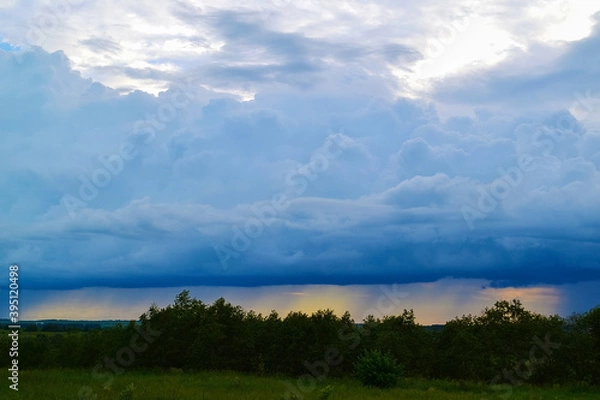 Obraz landscape with clouds