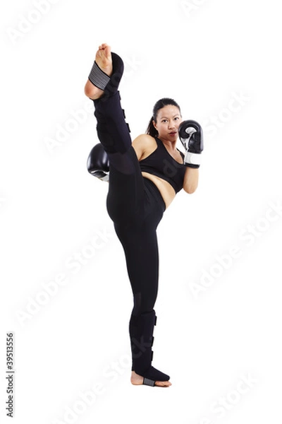 Obraz Frau, Kickboxen 1