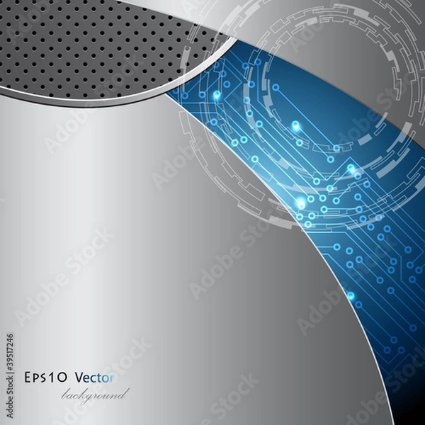 Obraz Abstract technology background