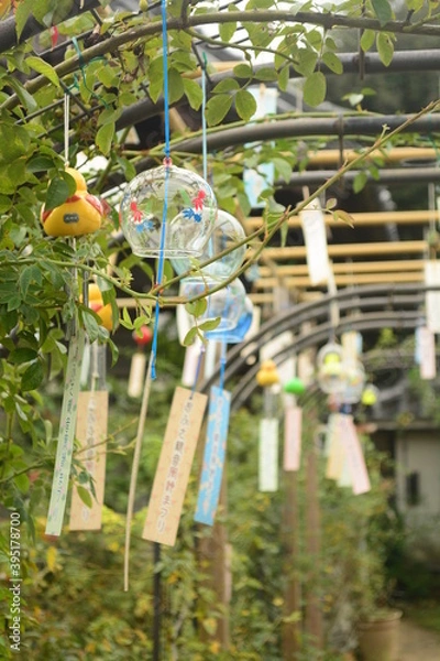 Obraz おふさ観音の風鈴まつり