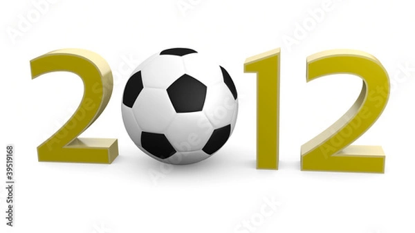 Obraz EURO 2012 text