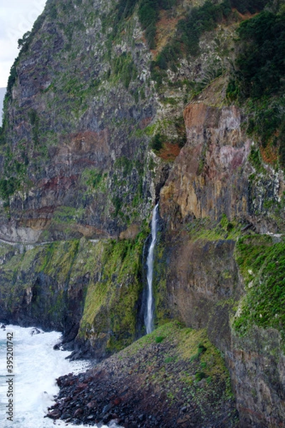 Obraz waterfall in the mountains