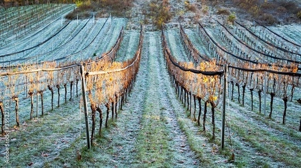 Obraz vineyard in autumn
