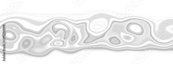 Obraz White background with abstract gray pattern for web design. Texture of wavy lines and patterns in a modern style for a splash.