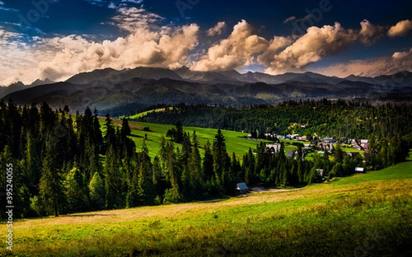 Obraz landscape with mountains