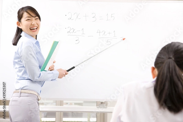 Obraz 授業中の塾講師