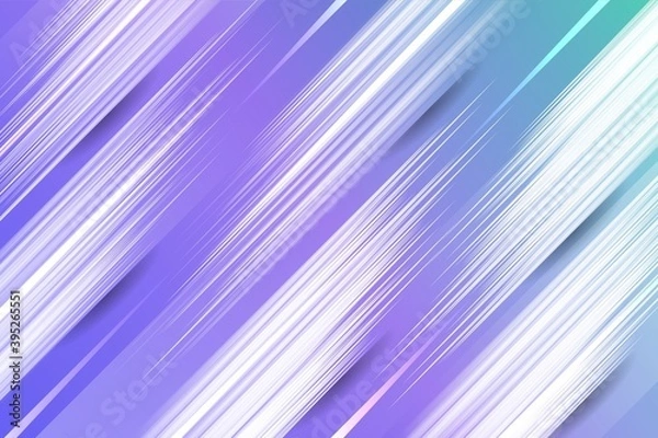Fototapeta Colorful gradient minimal geometric line background