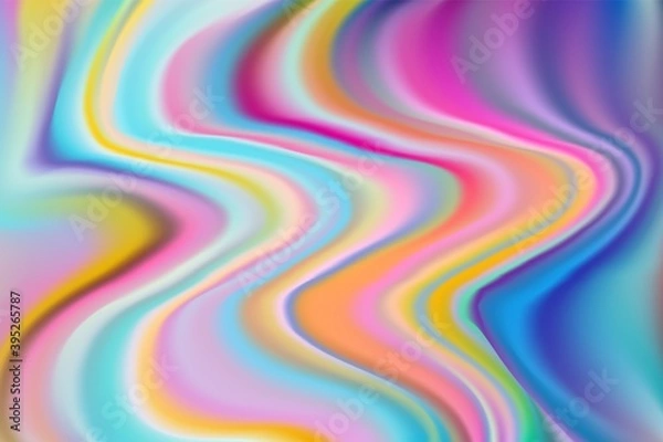 Fototapeta modern vibrant fluid gradient background with curve shape