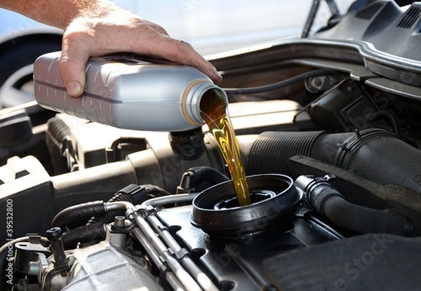 Obraz Smar do silników samochodowych