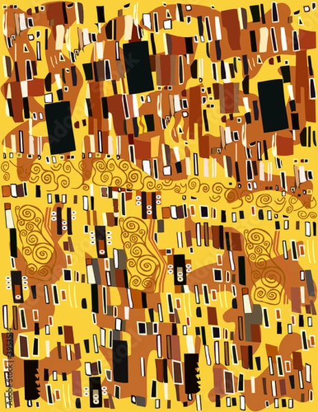 Fototapeta Gustav Klimt, streszczenie