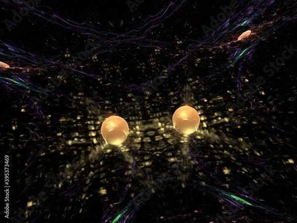 Fototapeta Imaginatory fractal background Image