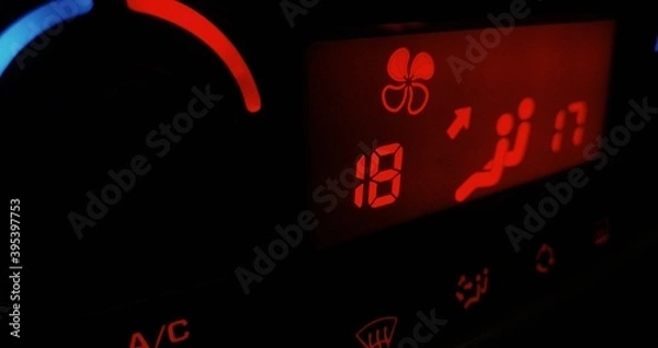 Obraz sign in the night