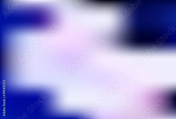 Fototapeta Dark Pink, Blue vector blurred pattern.