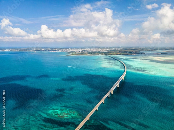 Fototapeta 沖縄県・宮古島・伊良部大橋