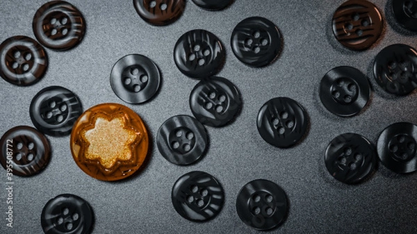 Fototapeta the largest yellow shirt button