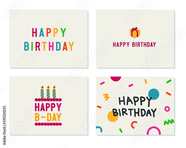 Obraz happy card design
