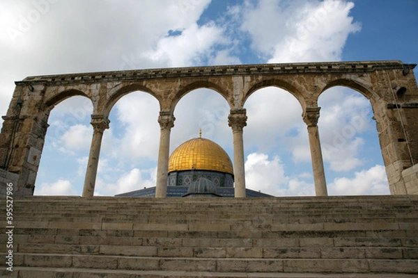 Obraz Dome of the rock in Jerusalem