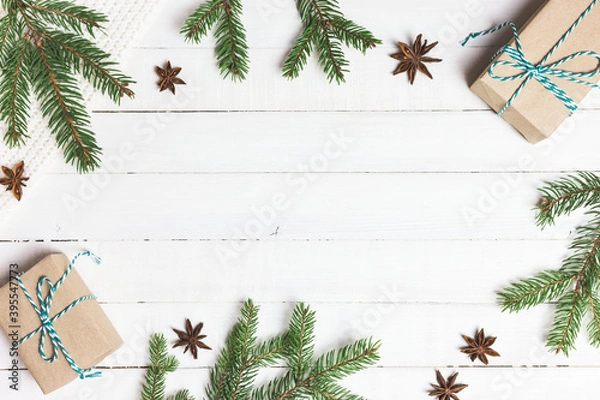 Obraz Winter holidays background