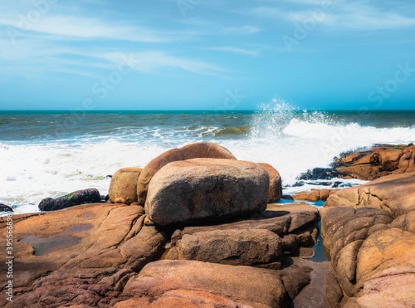 Obraz beach and rocks