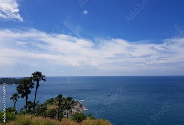 Fototapeta view from the sea