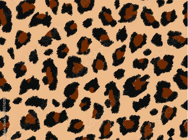 Obraz seamless leopard skin pattern texture
