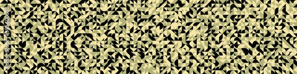 Fototapeta Abstract Geometric Pattern generative computational art illustration