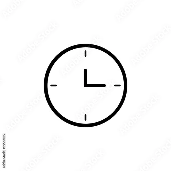 Fototapeta Vectoral Clock Icons