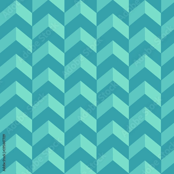 Obraz Abstract blue background with triangles