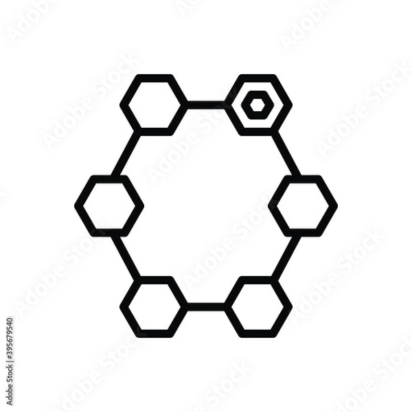 Obraz Black solid icon for extraordinary