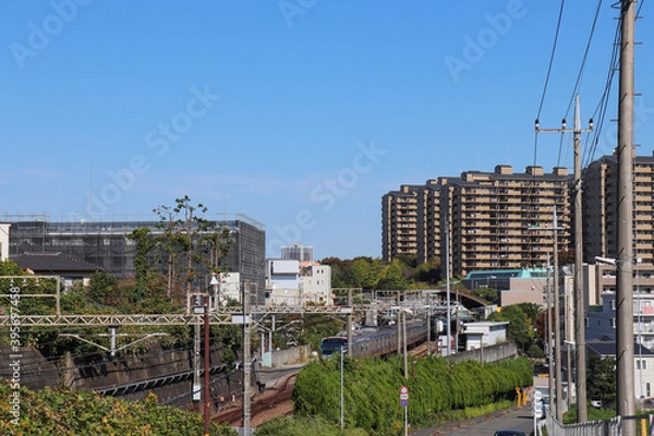 Fototapeta 緑園都市の街並み（神奈川県横浜市泉区）
