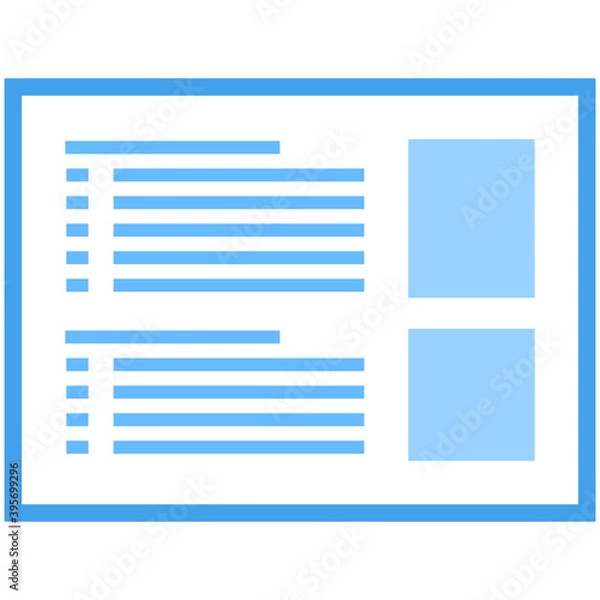 Fototapeta Web Layout Vector 