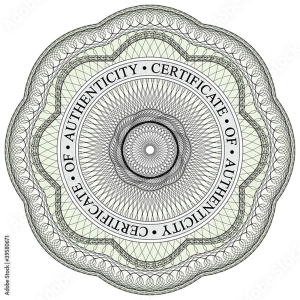 Obraz Pieczęć giloszowa # 1