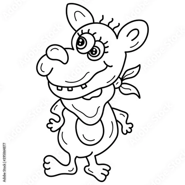 Obraz Wolf Cartoon Animal 