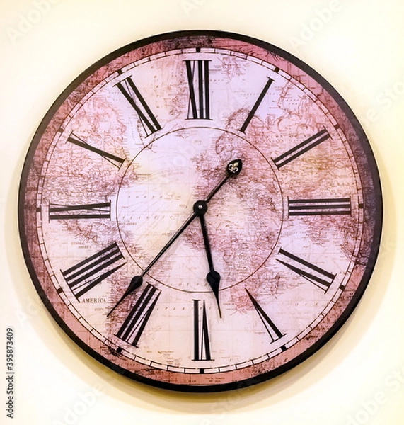 Obraz Wall clock close up