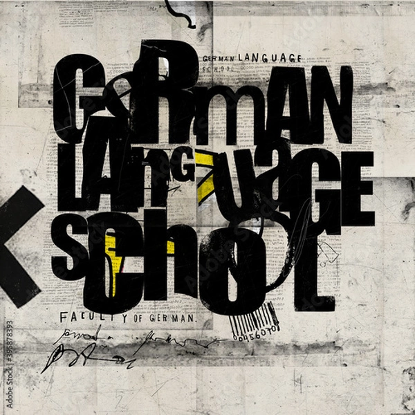 Obraz German language school