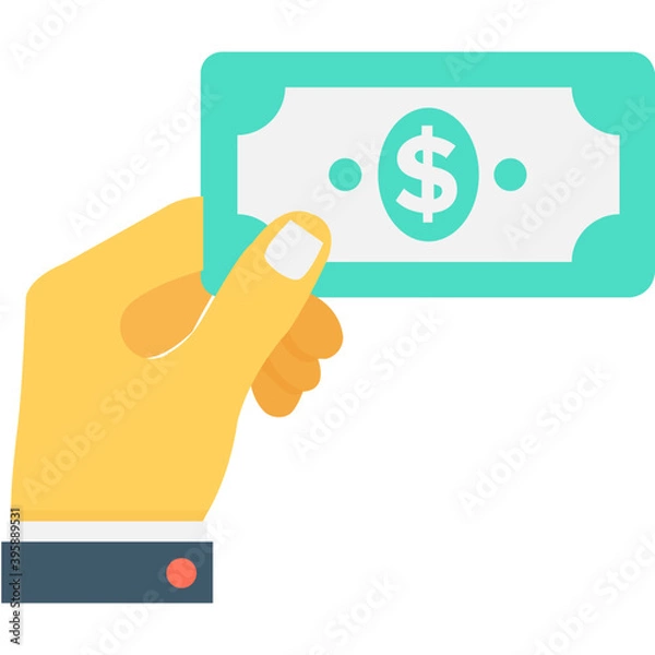 Obraz 
Banknote Vector Icon 
