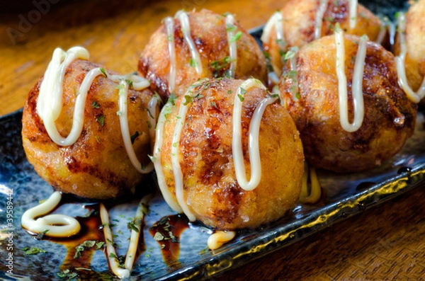 Obraz Takoyaki Octopus Balls