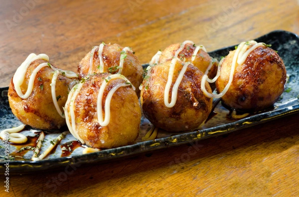 Obraz Takoyaki Octopus Balls