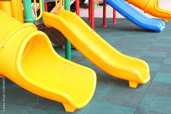 Obraz Colorful playground for children