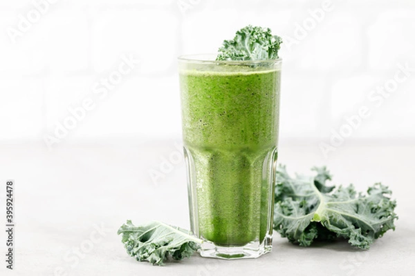 Obraz kale smoothie healthy food