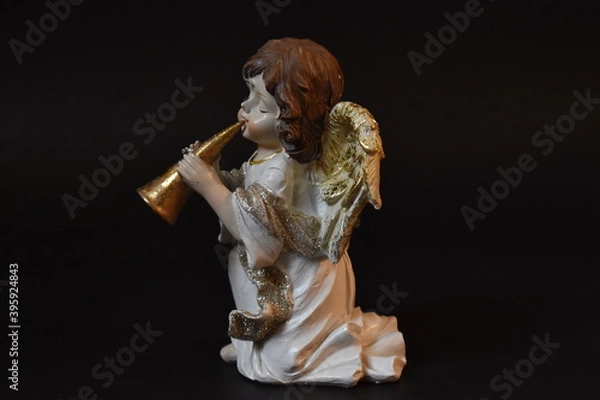 Obraz an angel with a flute