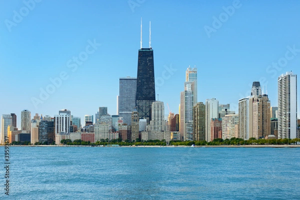 Obraz Widok na Chicago rano