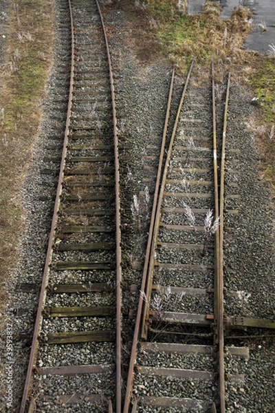 Fototapeta Abstellgleis