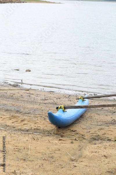 Obraz boat on the river