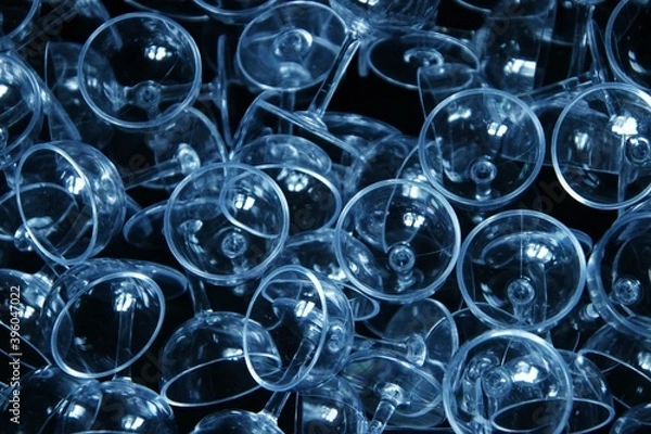 Obraz abstract background with glasses